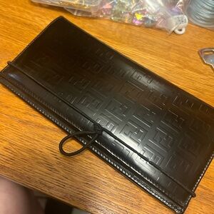 Fendi Zucca Continental Long Wallet w/ COA
